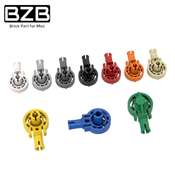 BZB MOC 47455 С привязанным вращающимся подвижным соединением Соединительная деталь Креативная строительная блочная модель Дети DIY Высокотехнологичные игрушки Подарки