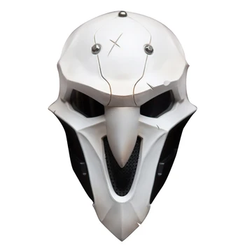 Новая версия OW Reaper маска с линзами ABS Пластик Игра Косплей Хэллоуин Подарок Реквизит