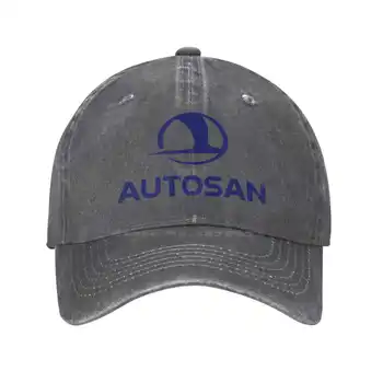 Autosan S.A. Логотип Принт Графический Повседневная Джинсовая кепка Вязаная шапка Бейсболка