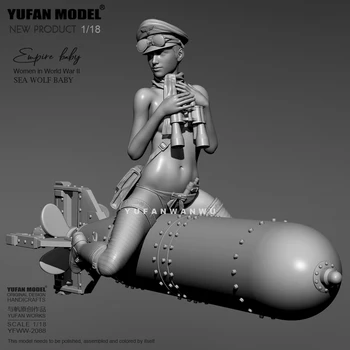 1/18 YUFAN MOEDL Смоляные модельные наборы DIY игрушка самосборная YFWW-2088
