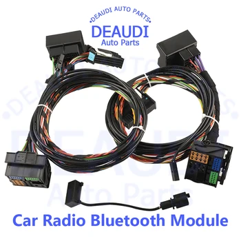 Для VW PQ Tiguan GOLF GTI Jetta Passat CC Автомобильные кабели жгута проводов Bluetooth + микрофон RCD510 RNS510 9W2 9W7 9ZZ MIB Radio